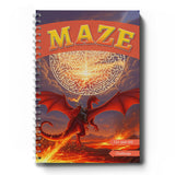 Challenge Maze Workbook for Kids, Hard Maze Puzzle Book with Tough Pathfinding Practice, Deep Focus Training, Logic Skills, and High-Level Brain Challenge Fun