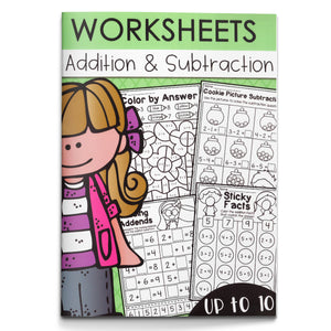 Picture Addition and Draw Count Workbook for Kids cover