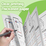 Fun with Pen Control A to Z Writing Adventure product image 5 showing printed book details for screen-free reading and learning