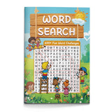 Transportation Word Search Puzzle Book cover for kids