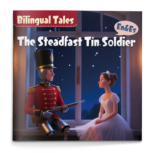 The Steadfast Tin Soldier English-Spanish Book cover