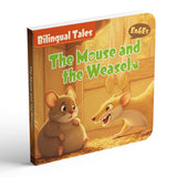 The Mouse and the Weasel English-Spanish bilingual fable cover