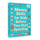 Money Skills for Kids Before They Start Spending product image 5 showing printed book details for screen-free reading and learning