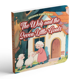 The Wolf and the Seven Little Goats classic picture book cover for kids