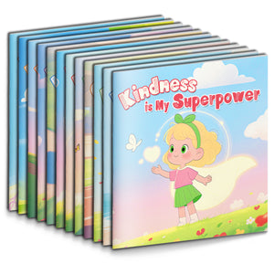 Superpower social emotional learning 12-book set for kids