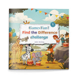 Games Fun Find the Difference Challenge Book cover
