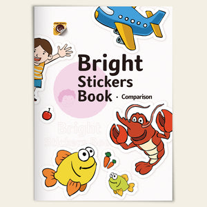 Bright Stickers – 8-Book Sticker Activity Set (3rd Edition): Fun English Learning with Stickers for Kids