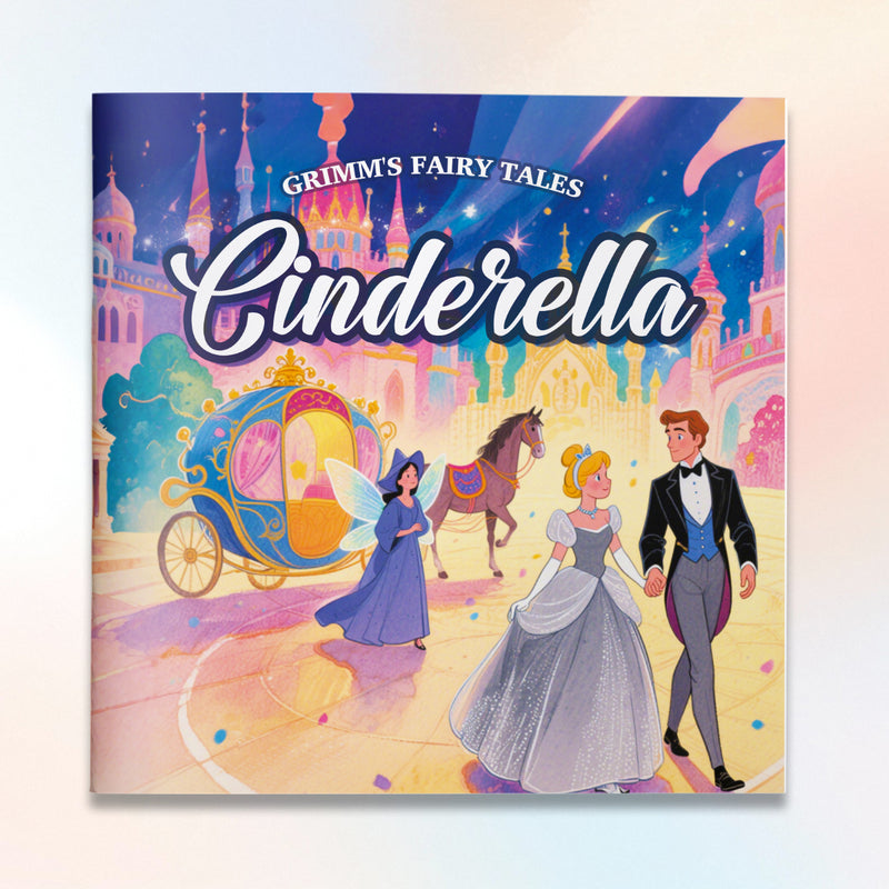 Grimm's Fairy Tales Cinderella picture book cover