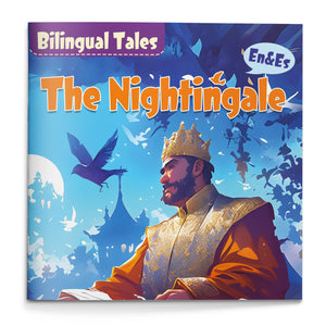 The Nightingale English-Spanish Story Book cover