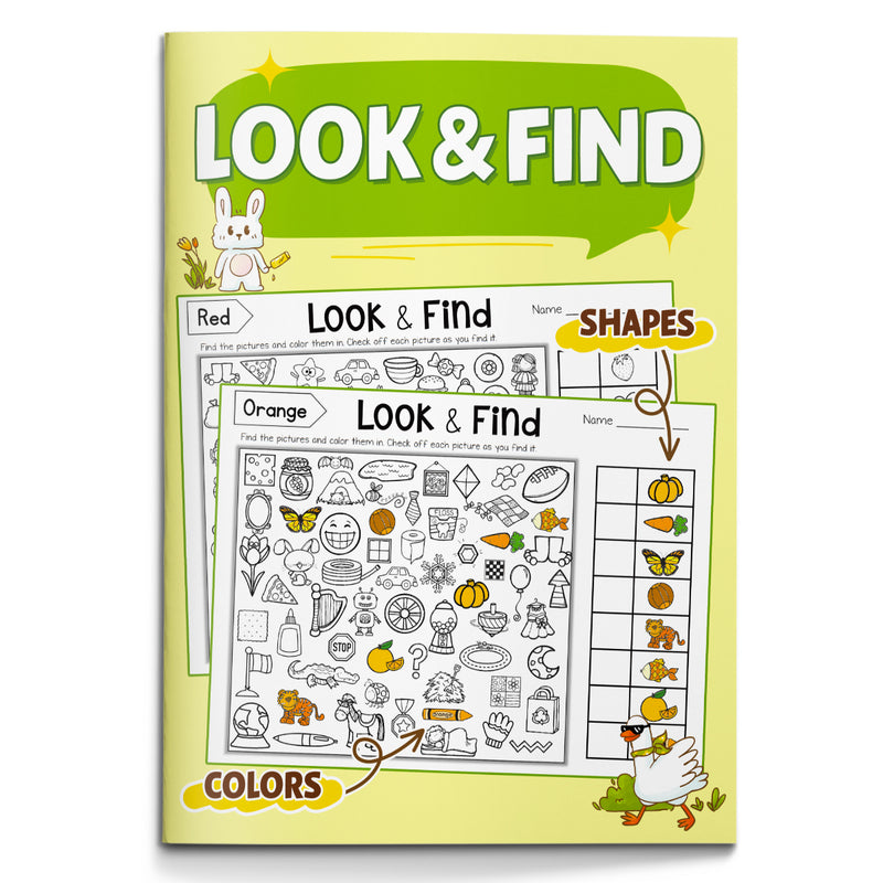 Look and Find Colors and Shapes cover