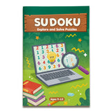 Printed four progressive number logic workbooks for kids