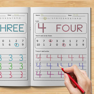 Engage Your Child with the ABCs: Interactive number Book Style1-3