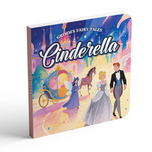 Cinderella classic fairy tale picture book cover for kids