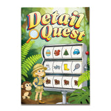 Detail Quest Visual Puzzle Activity Book for Kids, Fun Observation and Matching Game Book for Early Learning, Focus Practice, and Screen-Free Play