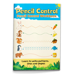 Pencil Control Workbook for Kids cover