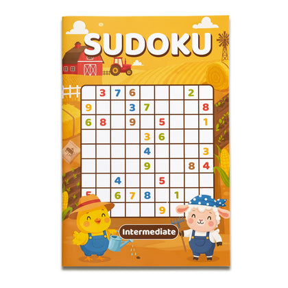 Jungle-themed sudoku pages for number logic and focus practice