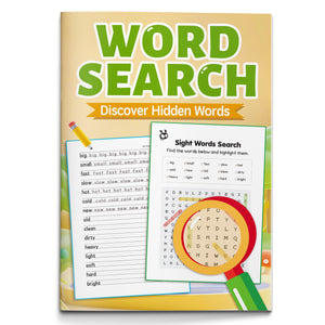 Word Search: Find and Write Words to Boost Spelling & Vocabulary