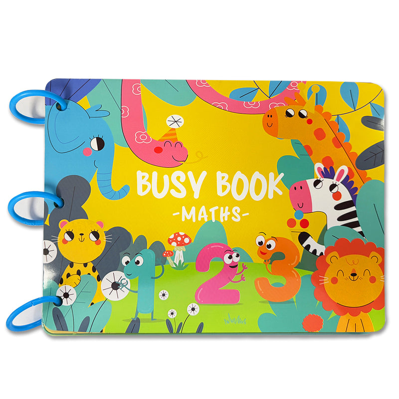 Maths Busy Book for Preschool cover