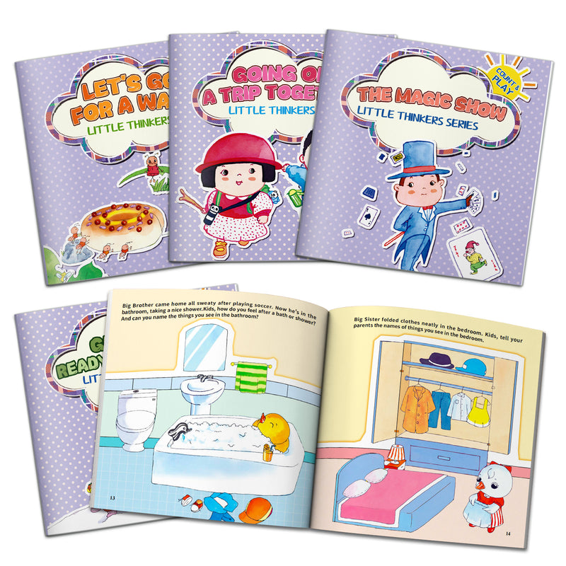 Little Thinkers Reading Fun 4-Book Set cover