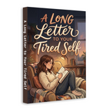 A Long Letter to Your Tired Self product image 5 showing printed book details for screen-free reading and learning