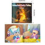Children's Open Sesame classic fairy tale picture book for family reading