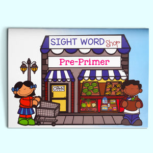 Sight Word Shopping List Workbook Coloring and Matching cover