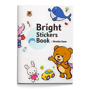 Bright Stickers Book Direction Sense cover