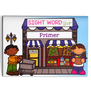 Sight Word Shopping List Workbook Handwriting Practice cover