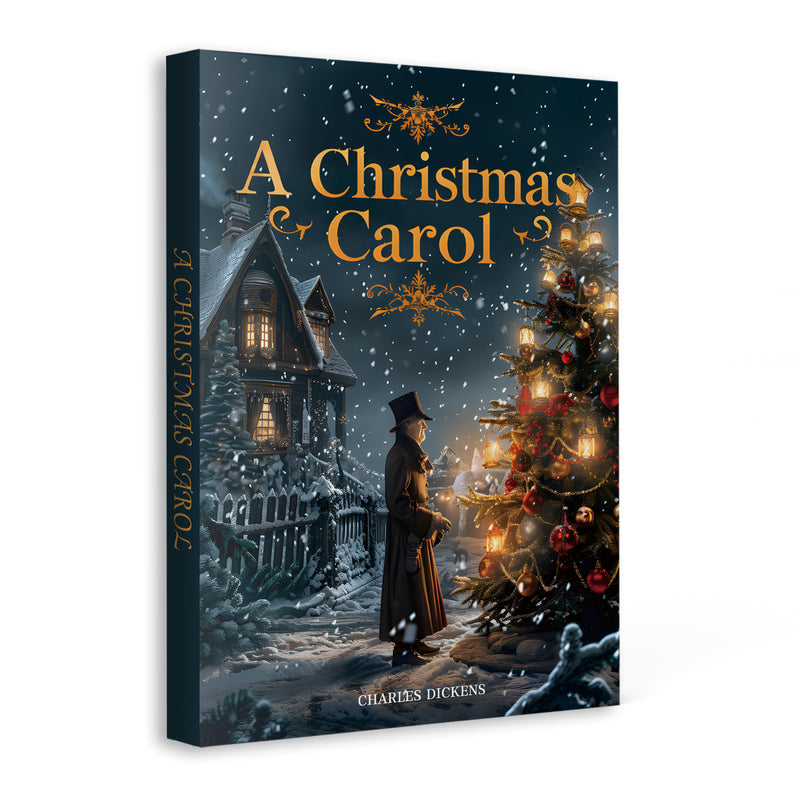 A Christmas Carol Classic Literary Novel cover