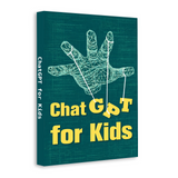 ChatGPT for Kids AI Learning Guide product image 5 showing printed book details for screen-free reading and learning