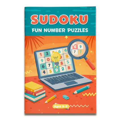 Explore and solve sudoku pages for number sense practice