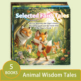 Children's 5-book fairy tale set with animal stories and Frog Prince