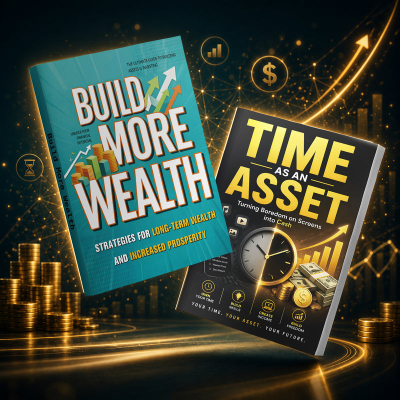 Digital Productivity and Financial Habits 2-Book Set physical printed book set image 1, bundle ISBN 9798904665845