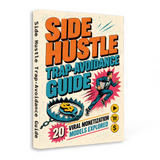 Standing product view of Side Hustle Trap-Avoidance Guide