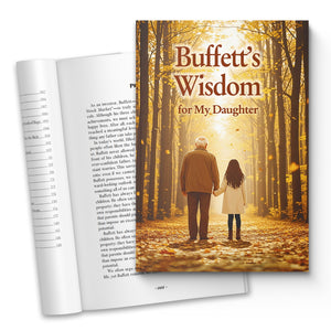 Buffett’s Wisdom for My Daughter, Inspirational Success and Character Book for Readers and Gift Giving