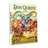 Don Quijote Parte 2 Spanish Edition by Miguel de Cervantes product image 5 showing printed book details for screen-free reading and learning
