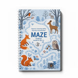 Challenge Maze Workbook Winter Forest cover