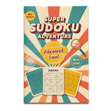 Printed four-level Sudoku workbook set for kids