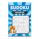 Printed four-level Sudoku set for beginner to challenge practice