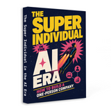 Standing product view of The Super Individual Era printed business guide