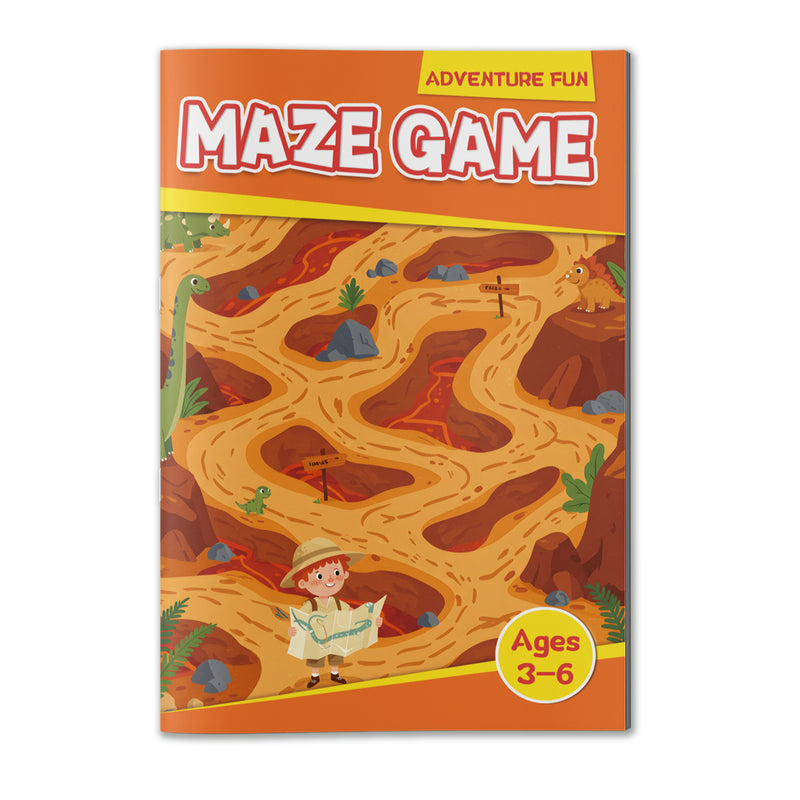 Beginner Maze Workbook Easy Paths Ages 3 to 6 cover