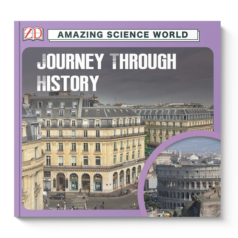 Journey Through History Book for Kids cover