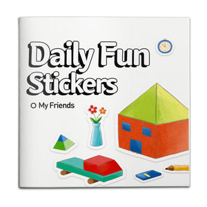 Daily Fun Stickers My Friends picture book cover