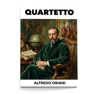 Quartetto Italian Edition by Alfredo Oriani classic novel cover