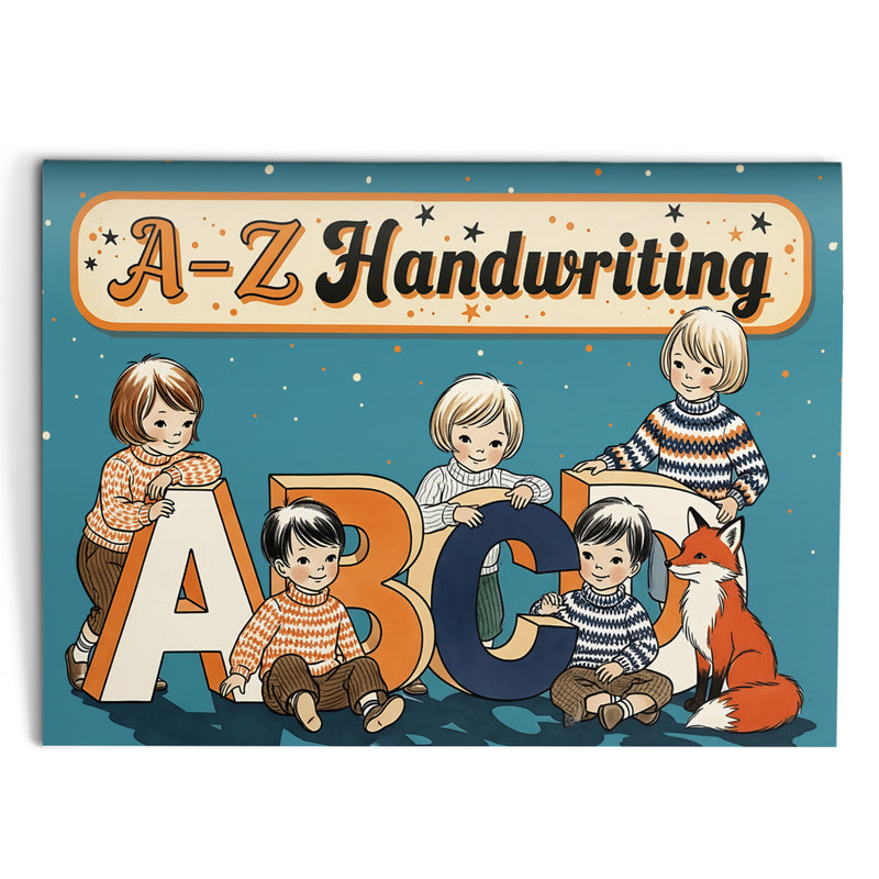 A-Z Handwriting Workbook sentence copy cover