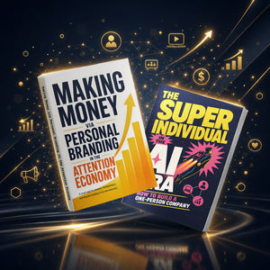 AI Solopreneur and Personal Brand 2-Book Set physical printed book set image 1, bundle ISBN 9798904666156