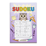 Printed four-level Sudoku puzzle set for children