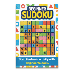 Sudoku Puzzle Books, 4 Progressive Levels Beginner to Challenge, Number Logic Workbooks for Focus, Critical Thinking and Problem-Solving Practice