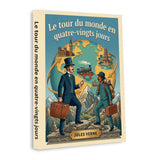 Giftable Jules Verne world classic edition for French-language readers and collectors