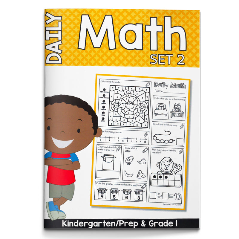Daily Math Practice Workbook Addition and Subtraction cover